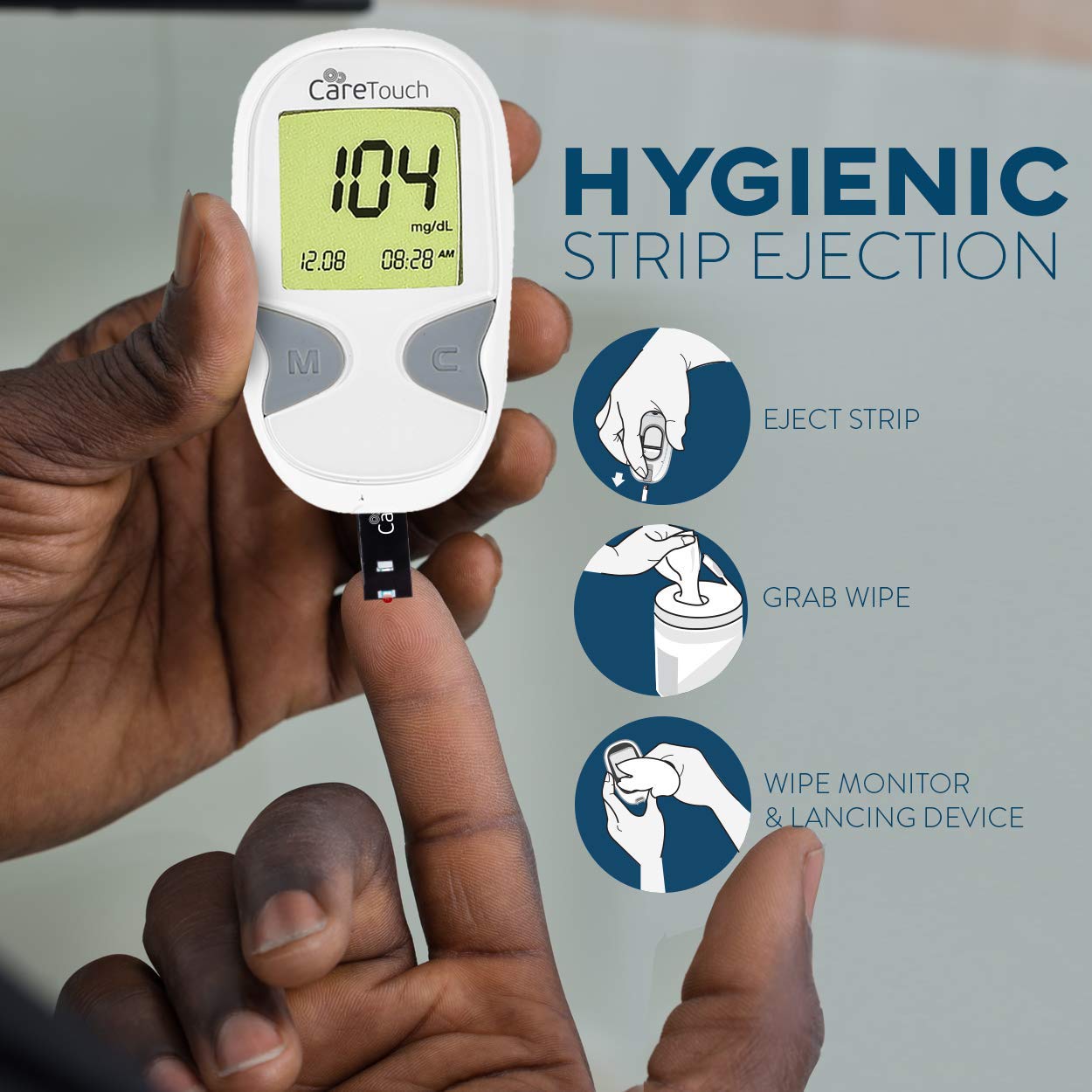 Buy Blood Glucose Monitor Kit Diabetes Testing Kit with 1