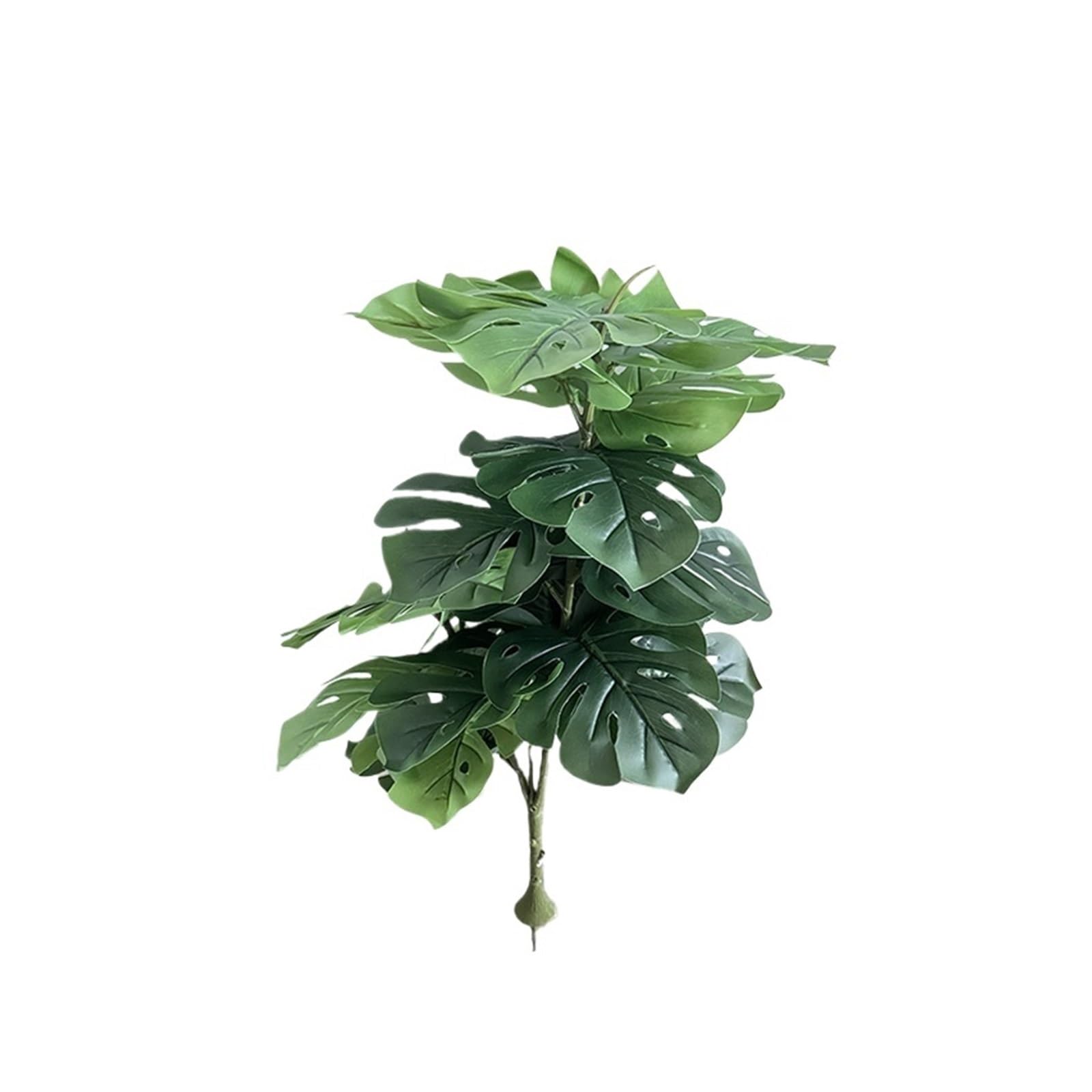 Künstliche Tannenzweige 70-150 cm Künstlicher Monstera-Baum, Gefälschte Palmenpflanzen, Plastikschildkrötenblätter, Tropische Landschaftspflanzen for Hausgarten-Shop-Dekor(120cm)