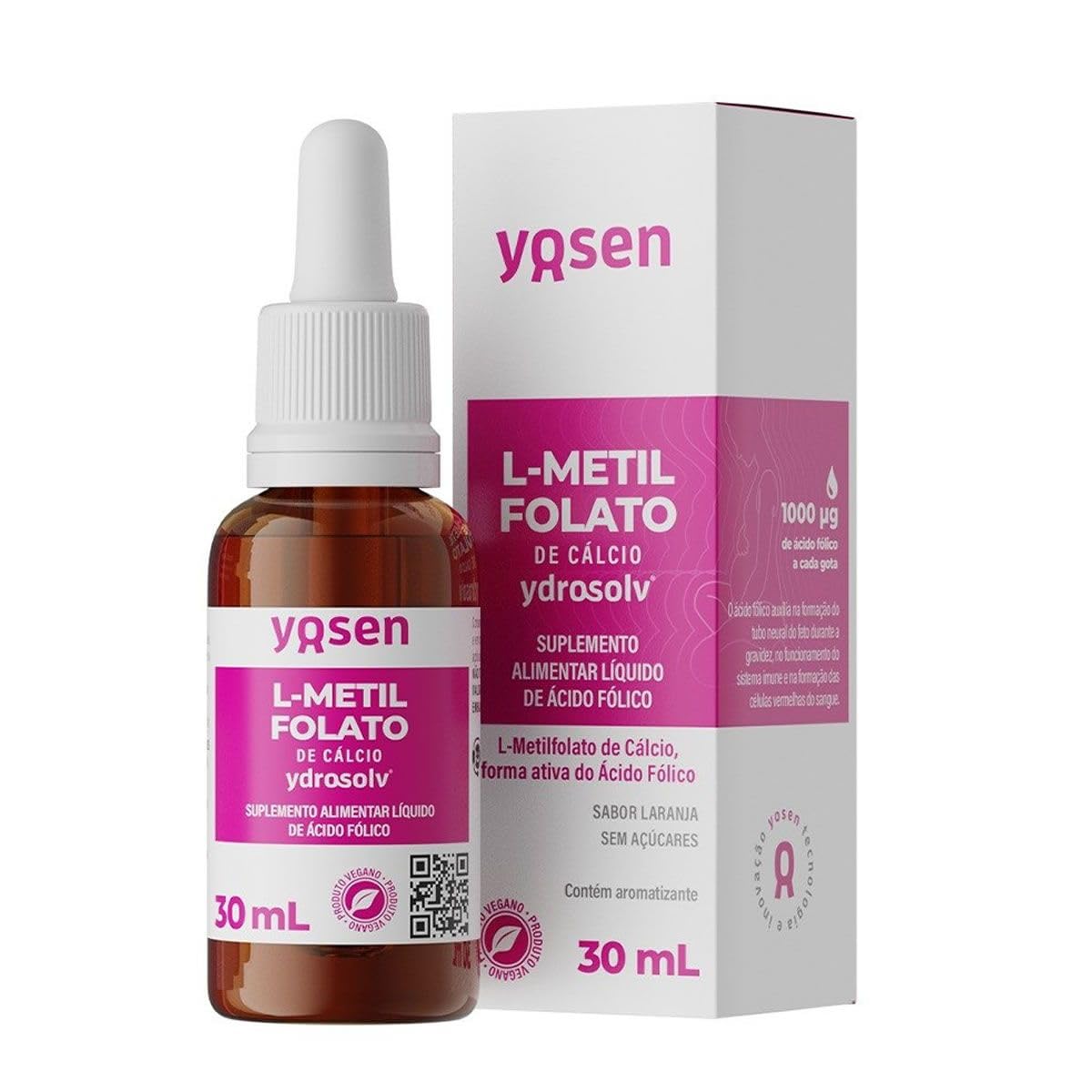 L-Metilfolato de Cálcio Ydrosolv – 30ml Gotas Laranja – Yosen em promoção! Veja a oferta e mais achadinhos de Vitaminas & Suplementos 2 Hoje é o melhor dia para comprar L-Metilfolato de Cálcio Ydrosolv – 30ml Gotas Laranja – Yosen com aquele preço maroto! Promoção! Aproveite a oferta! 2