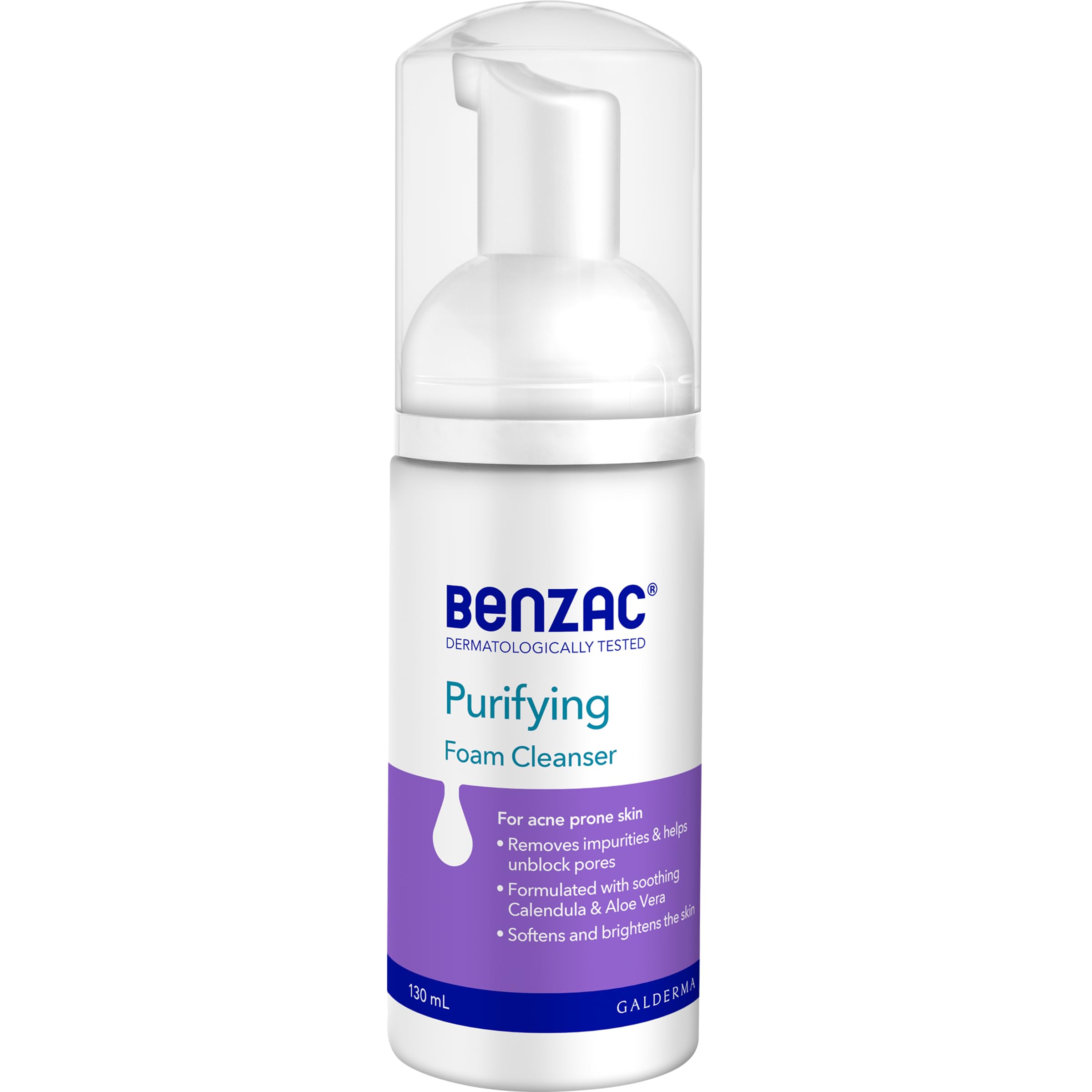 Benzac Espuma limpiadora facial diaria 130 ml AB