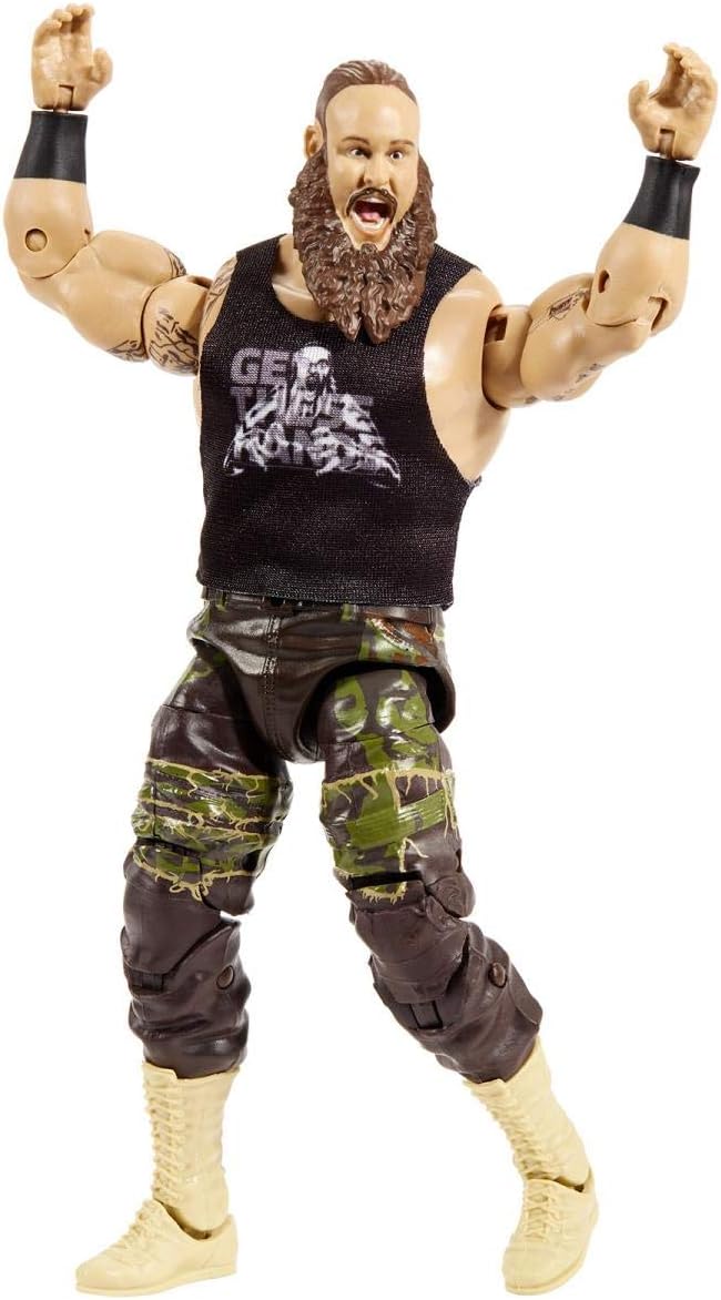 WWE Braun Strowman Top Picks 6-inch Action Figures with Articulation & Life-Like Detail