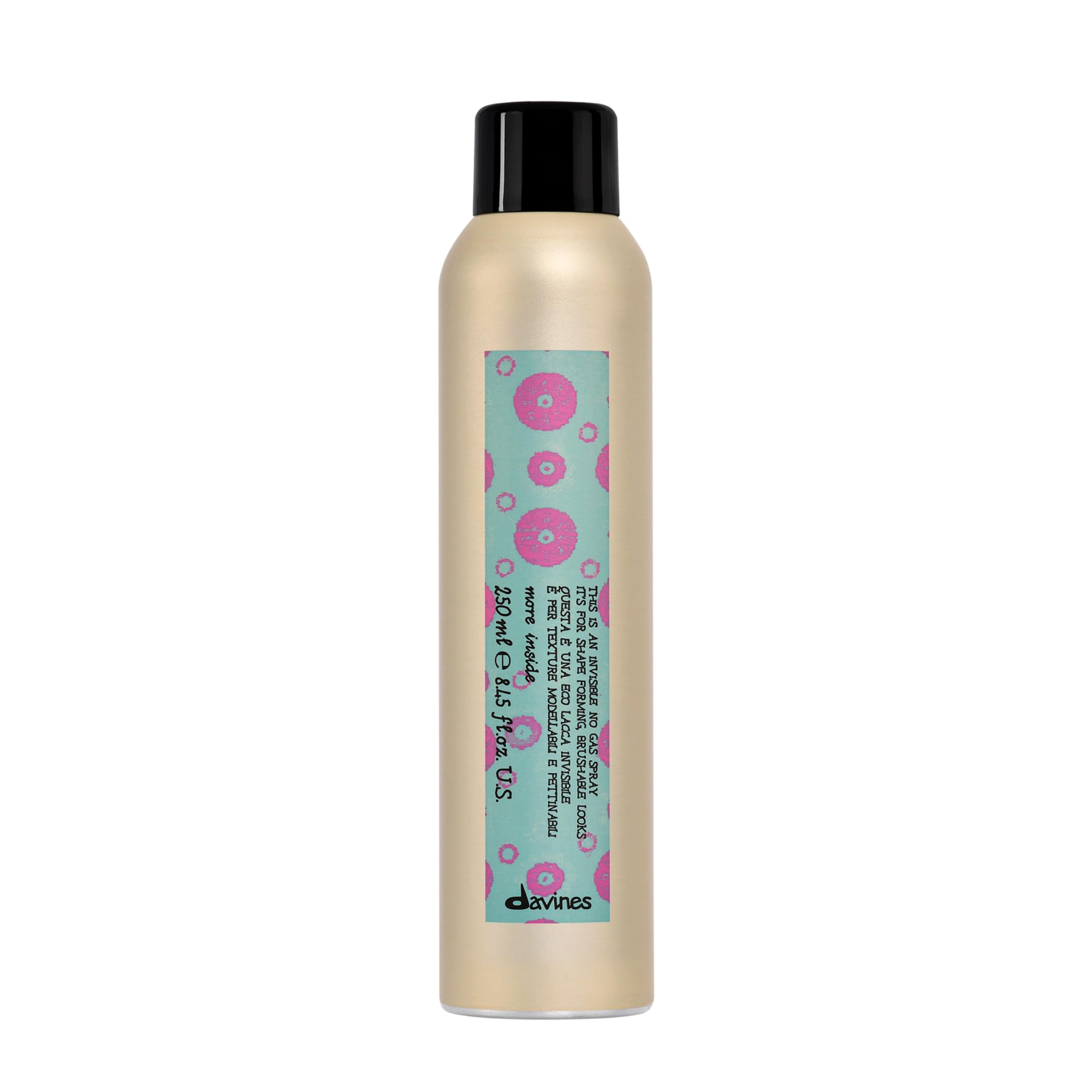 Davines Gas Free Hair Spray, Aromatic, 250 ml (Pack of 1)