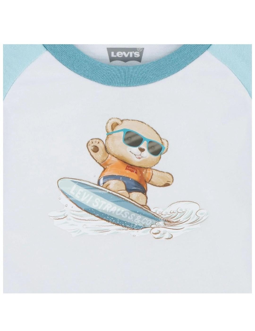 Levi's Baby-Jungen Tee and Short Set Sbss241 Abgestimmte Outfits