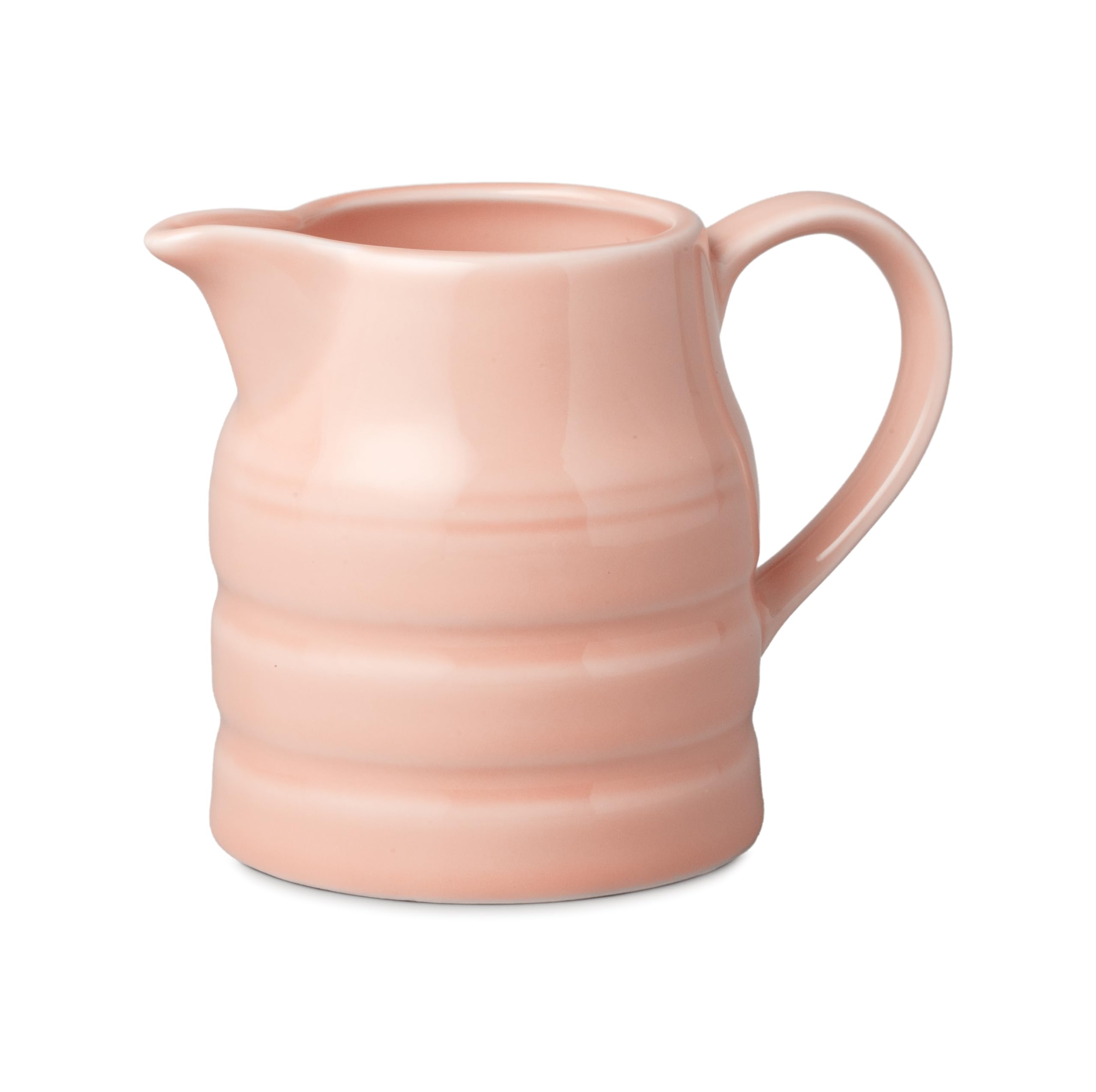 WM Bartleet & Sons Porcelain Churn Jug 1 Pint – Traditional Milk, Cream, Custard & Gravy Jug with Coloured Glaze Finish