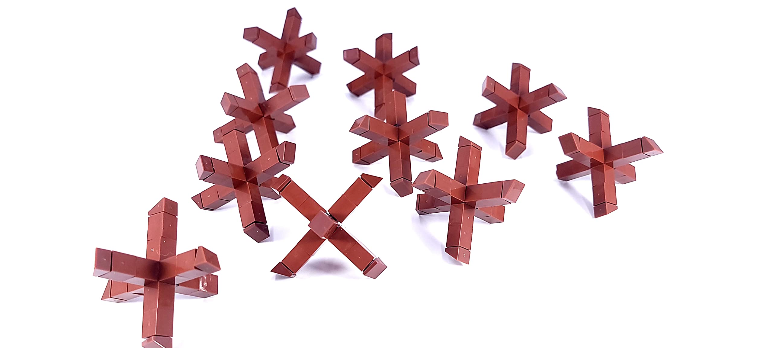 General Jim'sGerman Landing Craft Barrier Building Block Set Anti-Craft Antitank Obstacles Block playset (Set of 10)