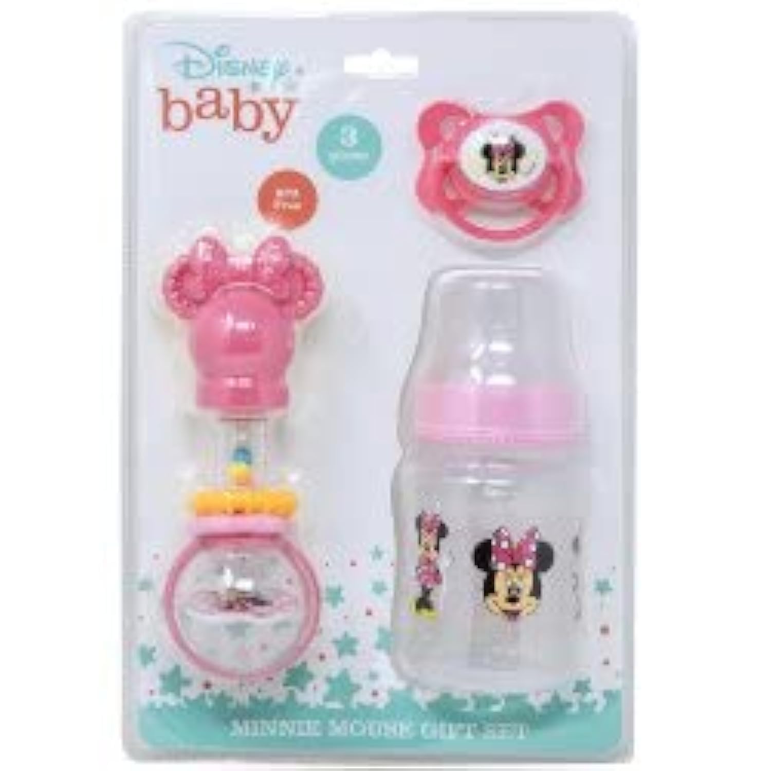 Baby Girl Bottles Minnie Mouse