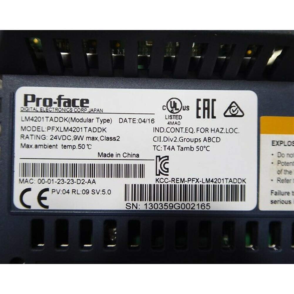 Amazon 表示器付きコントローラー(HMI+Control)LT4000Mシリーズ PFXLM4201TADDK 3型 PLC