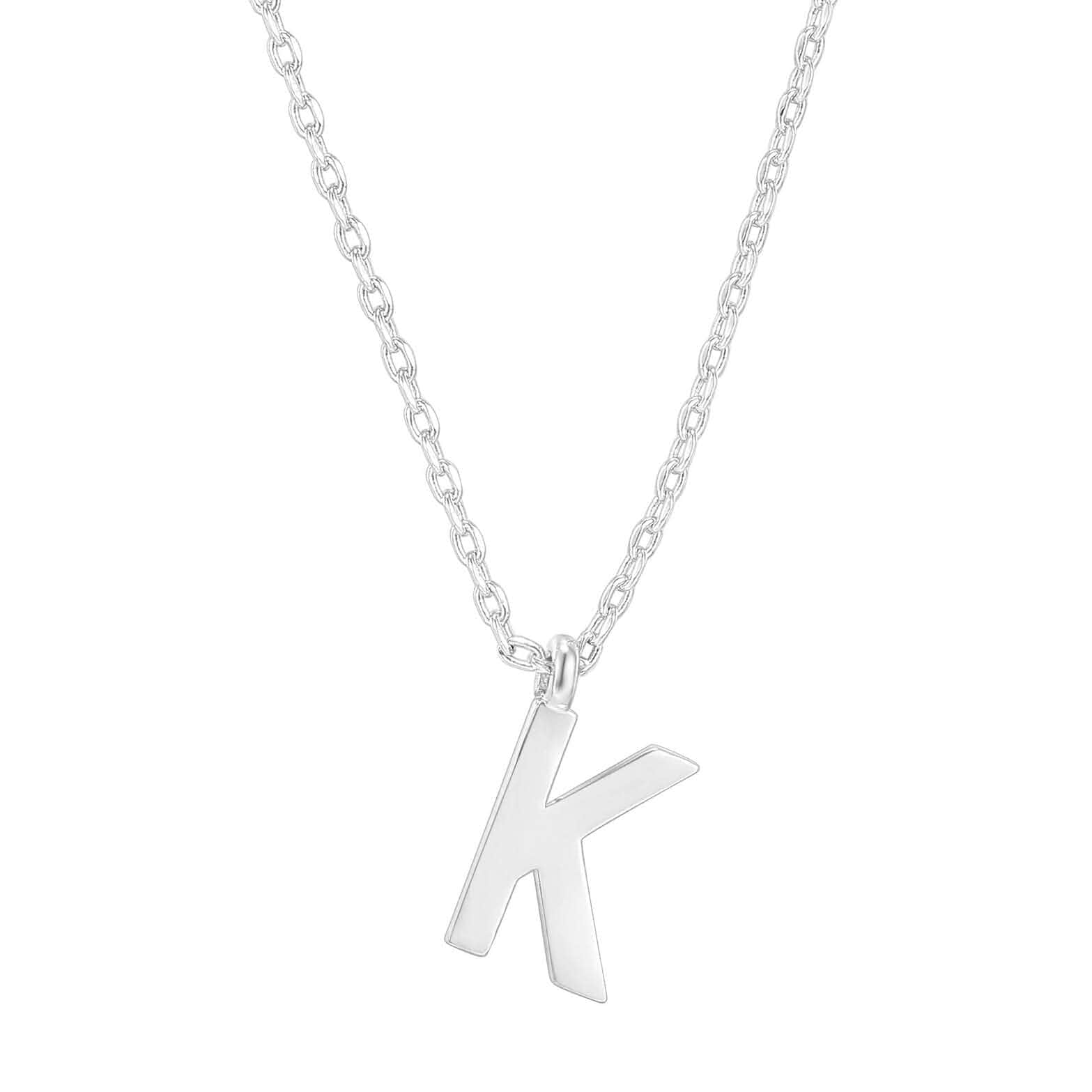 PAVOI 14K Gold Plated Initial Necklace | Letter Necklaces for Women
