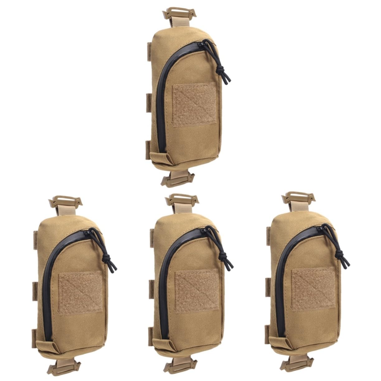 Kisangel 4piezas Bolsa De De Camping De Hombro Bolsa De Almacenamiento para Emergencias y Material Oxford Resistente y Lavable