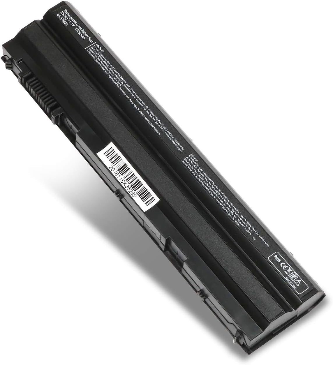 New E6420 T54FJ Laptop Battery for Dell Latitude E5420 E5530 E6430 E6520 E6530 E6440 E6540 E5430 E5520 Inspiron 15R (5520) 17R (5720) 17R (7720) 15R (7520) P/N:8858X T54F3 M5Y0X P8TC7 P9TJ0 R48V
