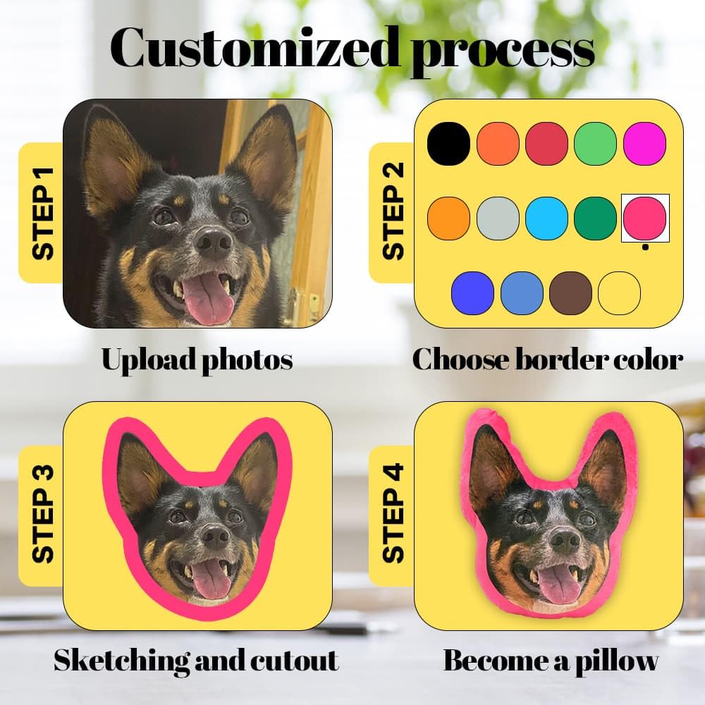 Coussn Personnalsé, Coussn Photo ,oreller Personnalsé, Oreller