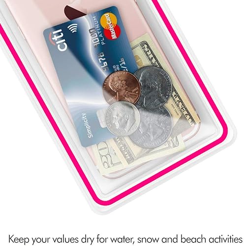 Miniatura 3 de Bolsa universal impermeable para teléfono, paquete de 4 fundas impermeables IPX8 con cordón para teléfono compatible con iPhone 15 14 13 12 11 Pro