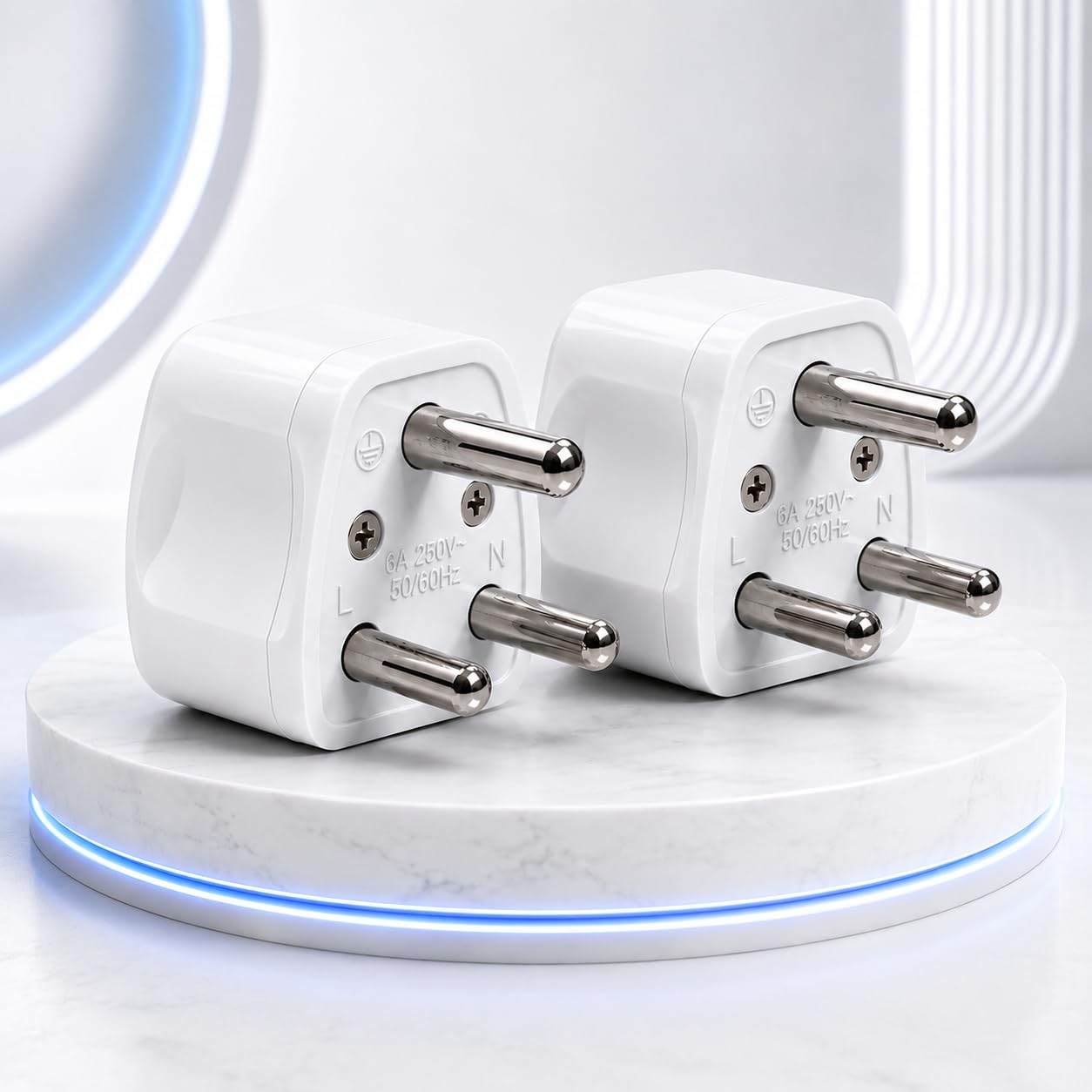 Type G UK Plug Adapter | India to UK Travel Adapter for England, Dubai, UAE, Singapore & Hong Kong | Universal Socket | Heavy Brass Pins | Fire Resistant Body | 13A 250V | Pack of 2-picture-27