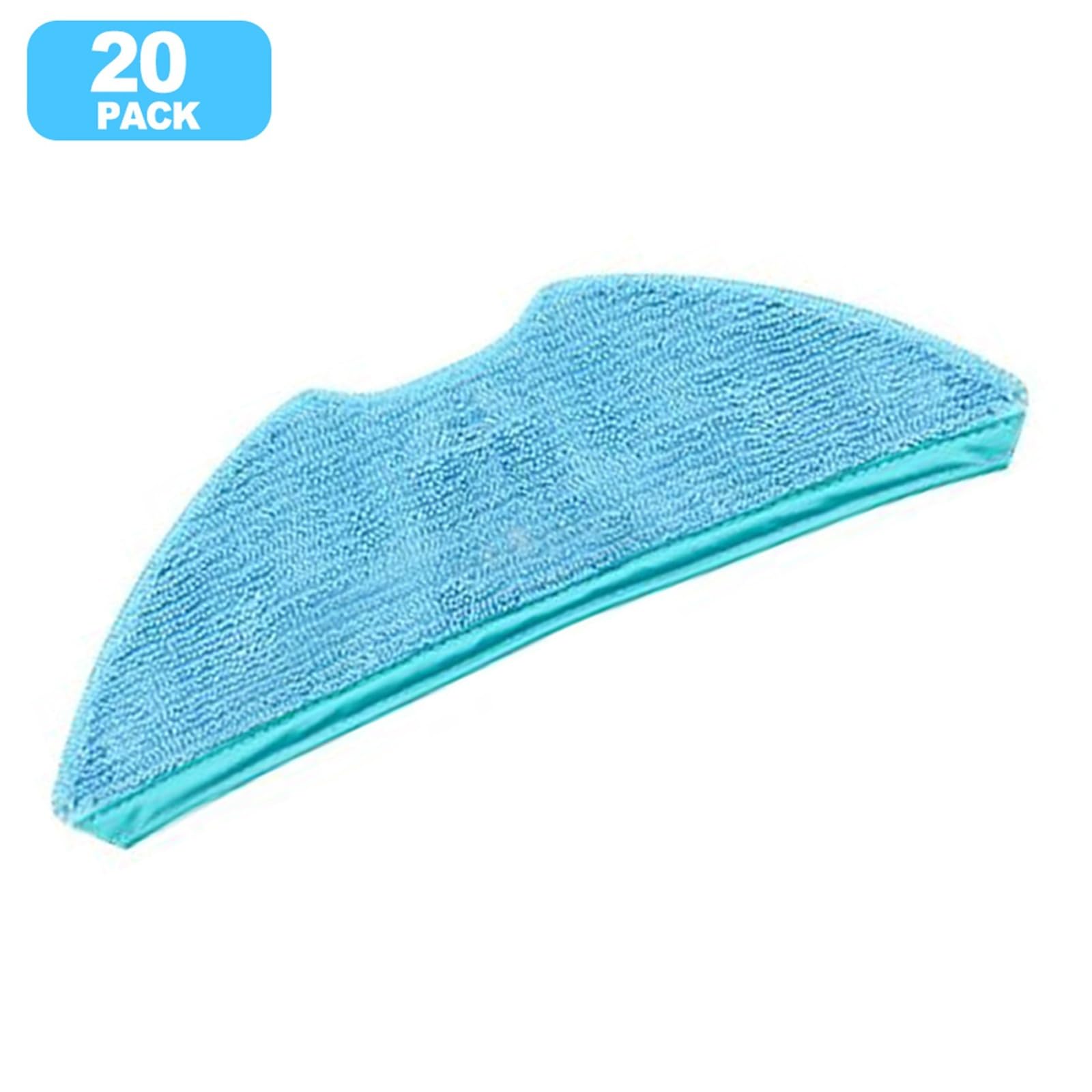 Repuesto De Paño De Microfibra Lavable (20/10/4 Unidades), Compatible Con Medion, X50-SW MD 2004, Almohadillas Reutilizables For Aspiradora Robot.(20 PACK)