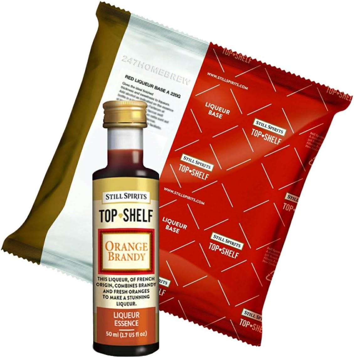 Still Spirits Top Shelf Orange Brandy With Liqueur Base Mix makes 1.125L Home & Kitchen