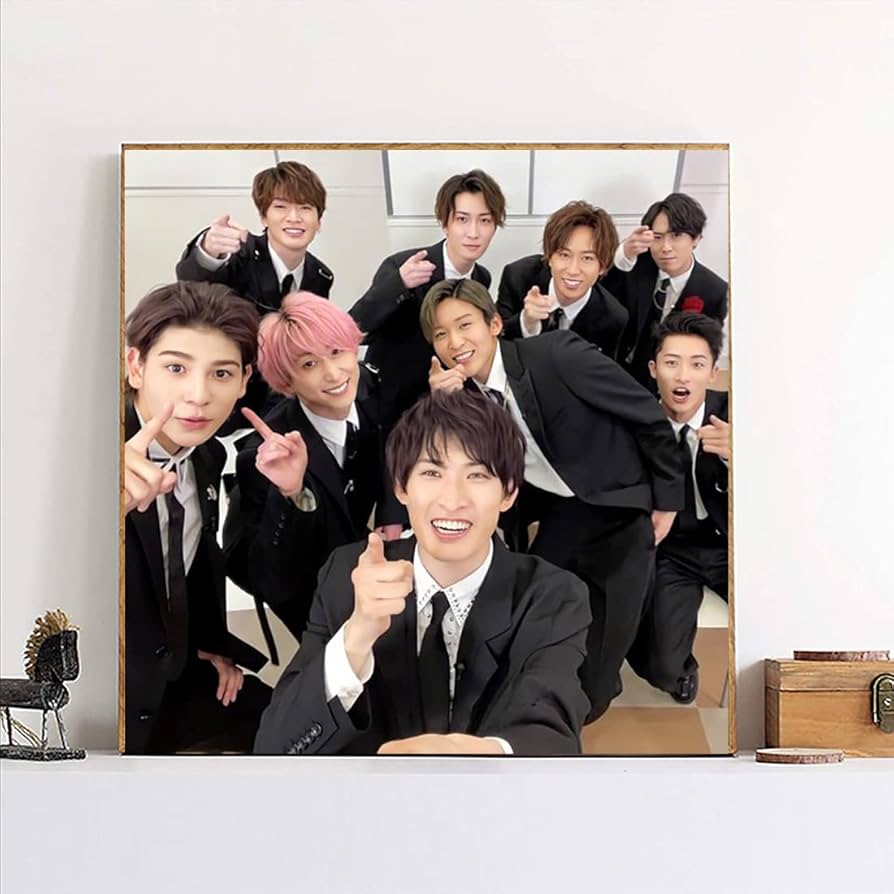 Amazon.co.jp: LEADINTOP ダイヤモンドアート 目黒蓮 50X50cm