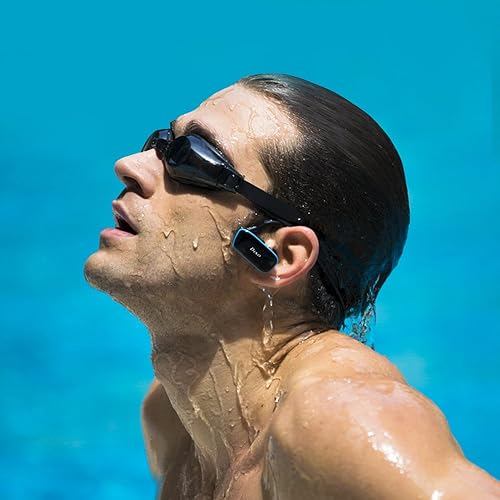 Miniatura 5 de DISO Reproductor de MP3 impermeable IPX8 con memoria flash de 8 GB y auriculares de repuesto Batería recargable incorporada de carga rápida y larga