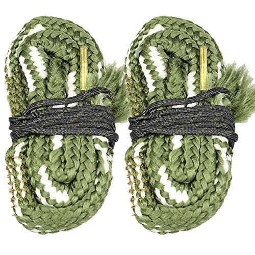 Rainbow_Road 2 unids Caza Bore Cleaner Gun Pistola Barril Limpieza Cuerda Kit 20 GA Calibre para Carabina/Escopeta/Pistola/Rifle