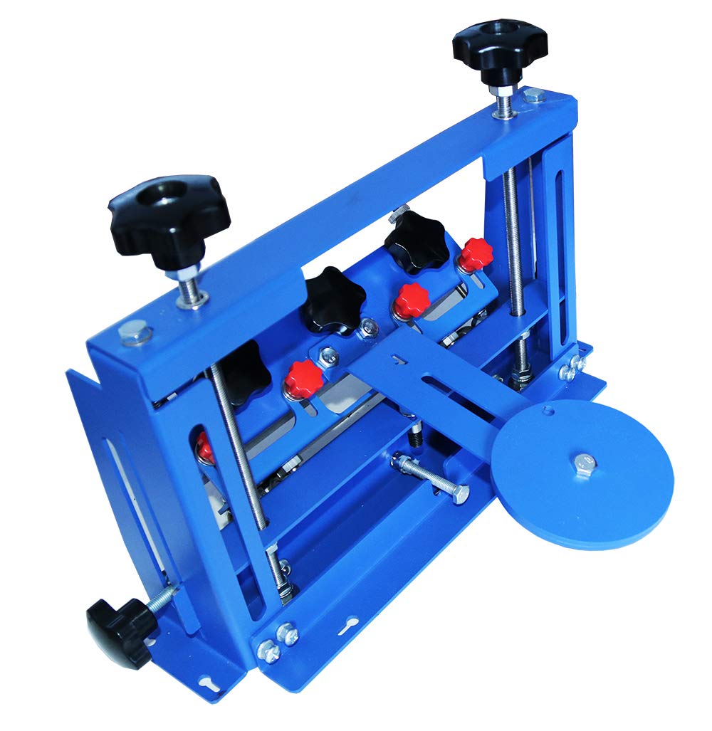 TECHTONGDA Micro-Registration Screen Printing Hinge Clamp for Silk Screen Printing Machine Hobby Screen Printer