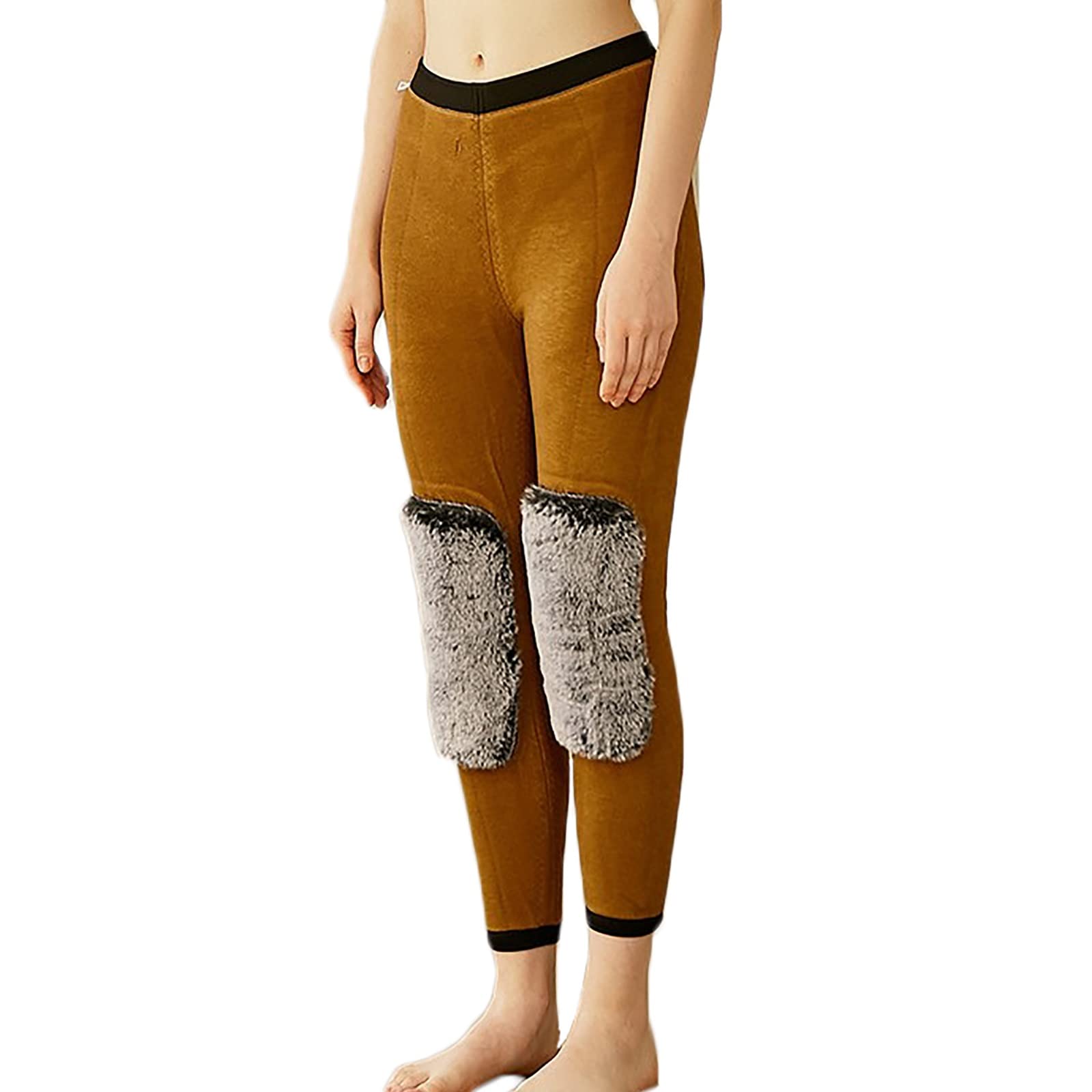 Femmes Pantalon Thermique Caleçon Couche Base Ultra Doux sous-vêtement pour Sports Plein Air Hiver
