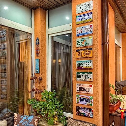 Image of Eazywagon Riders US 66 Multipurpose Metal Signs - License Wall Plate, Decorative Car Tag - Ideal for Cafe, Restaurant, Shop, Home, Hotel, Club, Office, Living Area
