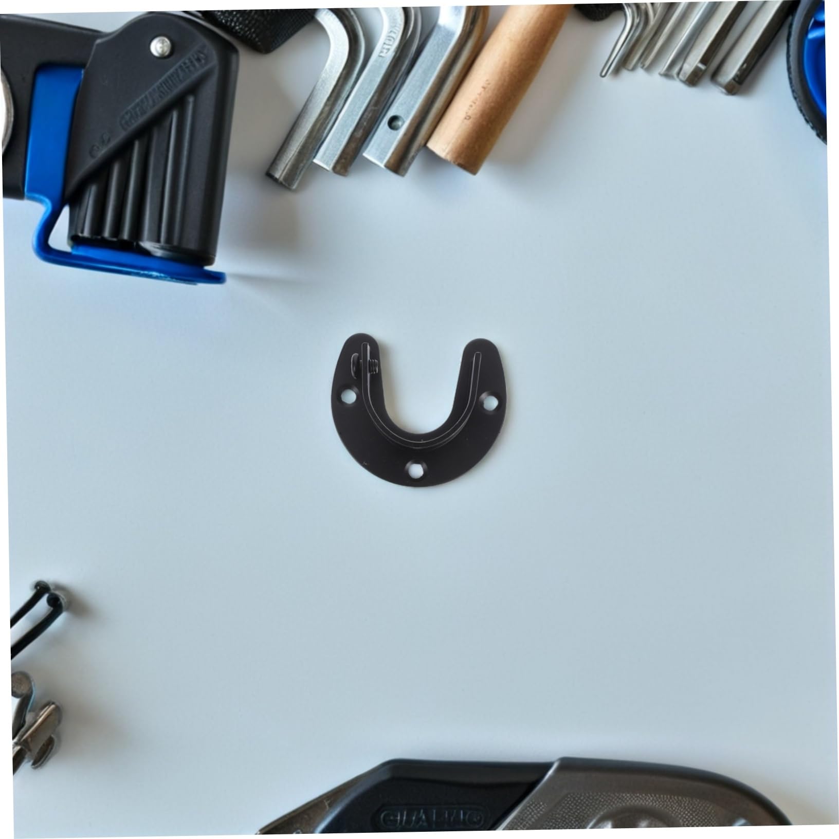 HEALLILY 4pièces Support De Tringle à Rideaux Acier Inoxydable Lot De Éléments Fixation Murale Pour Rideaux De Et Vêtements Installation Facile Et Résistante