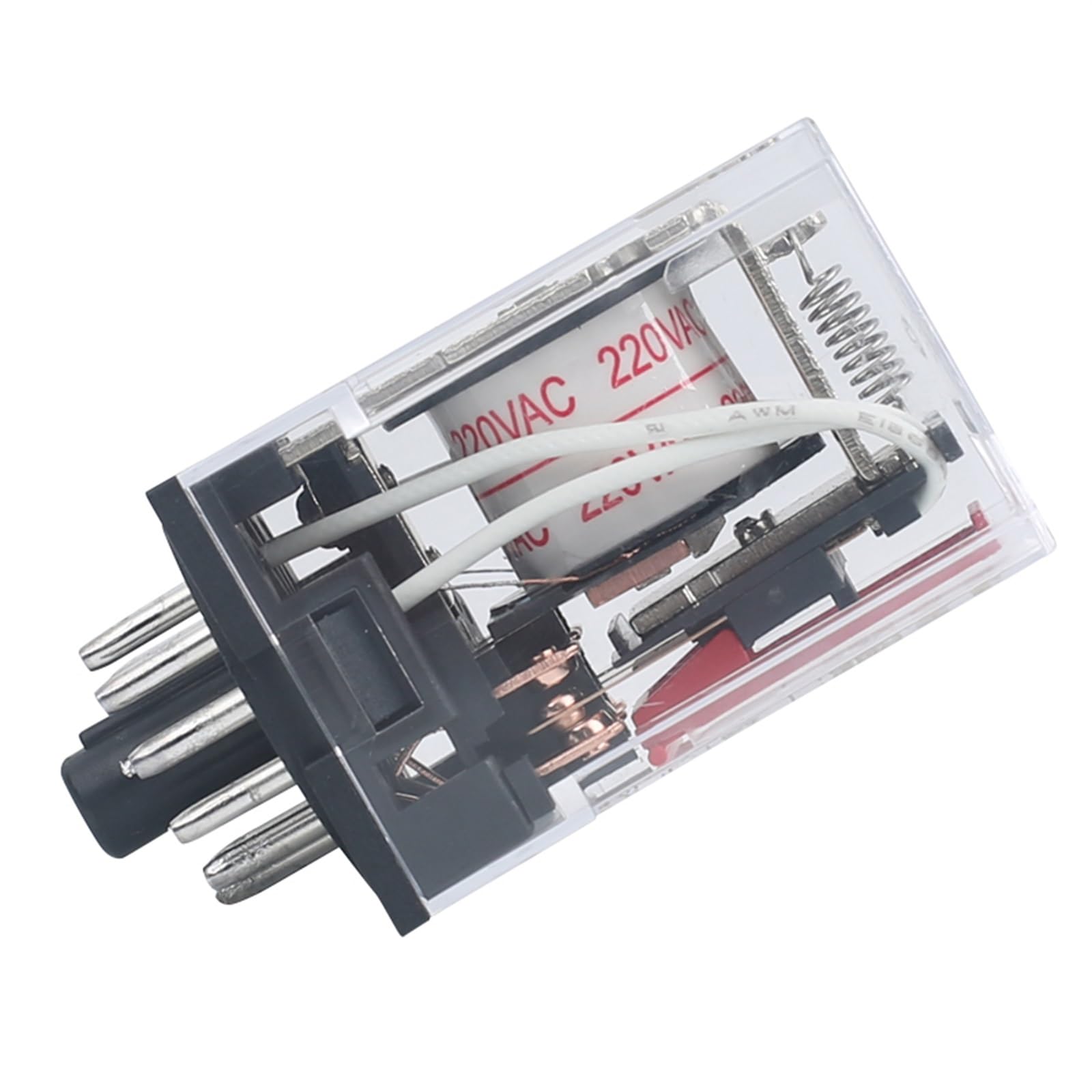 Relais 220V 10A 3 échanges OMRCIT MK3P-I 3Z - Pour Onduleur/générateur, Neuf