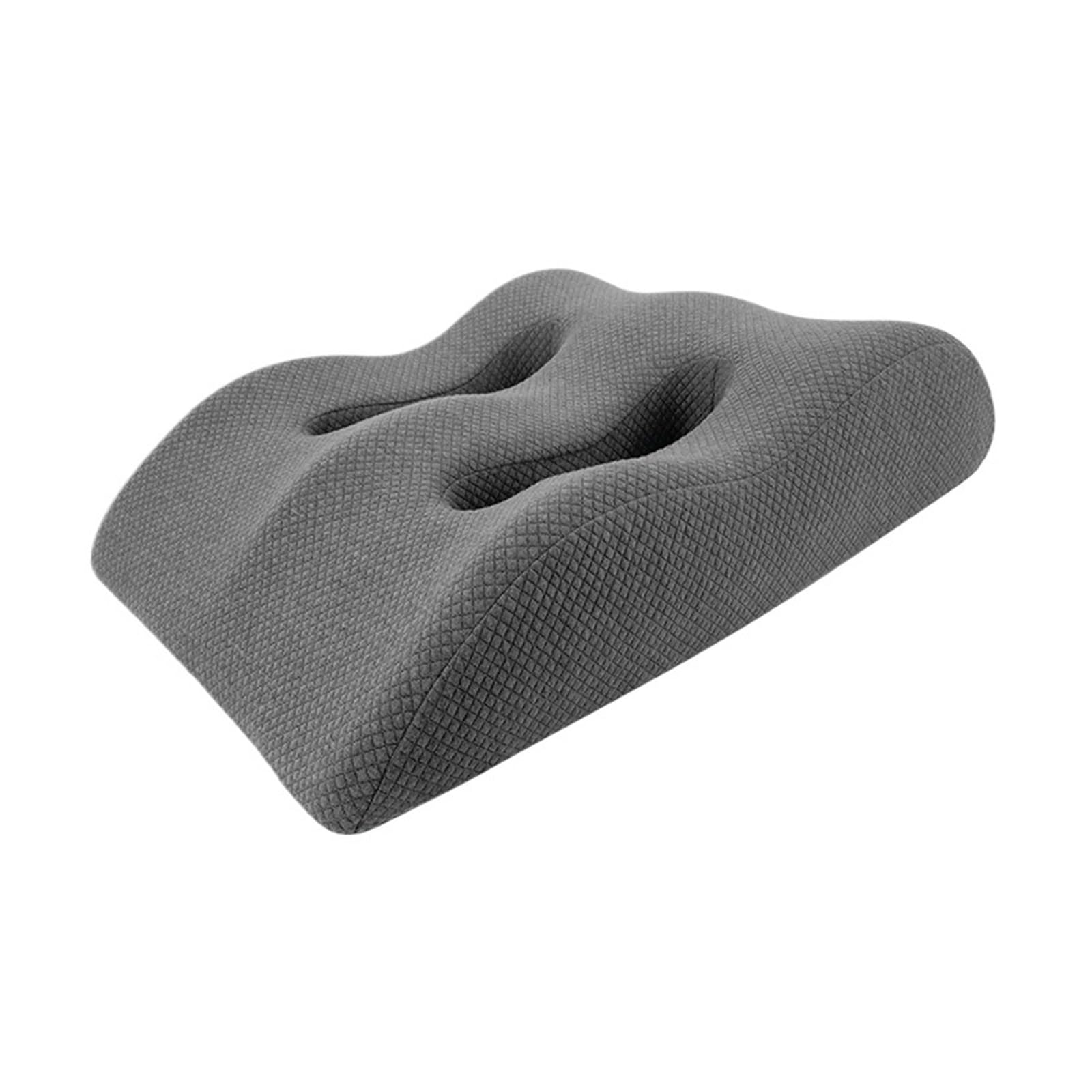Memory Foam Leg Foot Raiser Pillow Support Cushion Massage Body(Dark Grey)