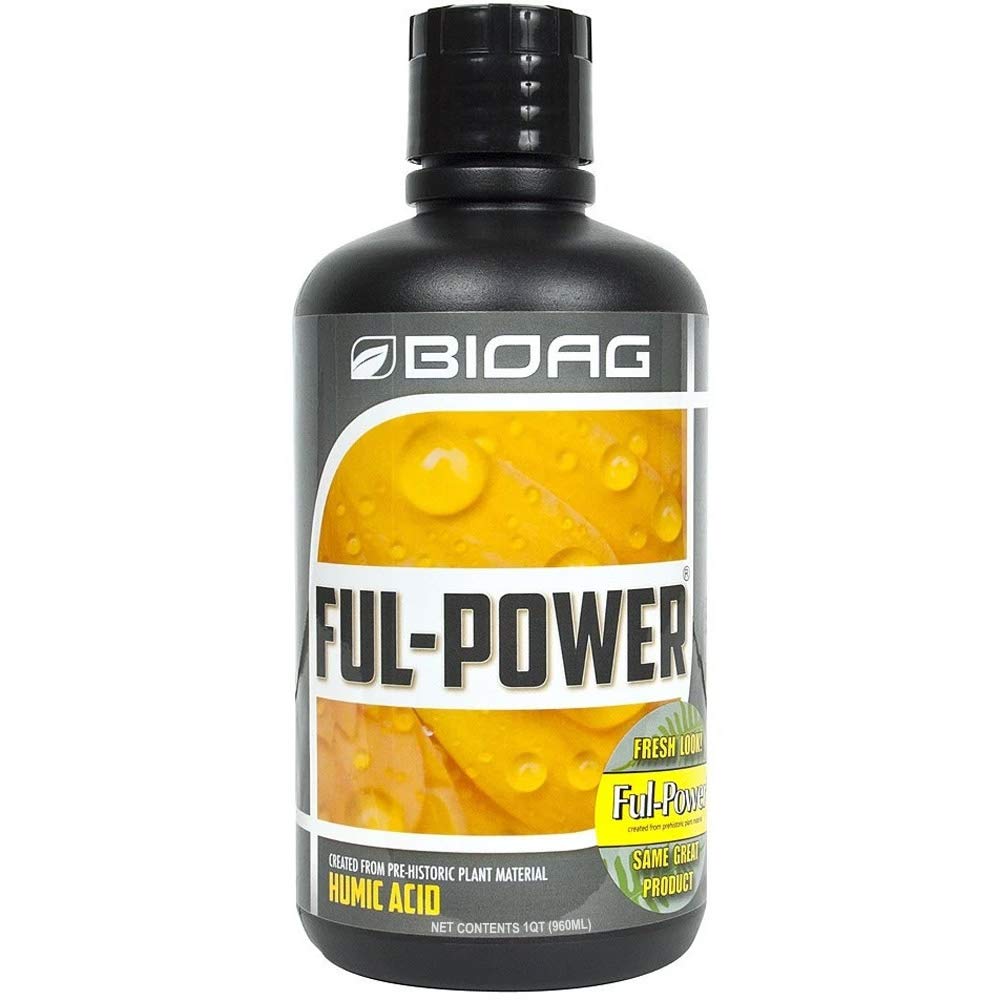 BioAg Ful-Power Humic Acid Plant Supplement OMRI Listed, 1-Quart