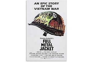 Full Metal Jacket: Iconic Movie Masterpiece Canvas Poster