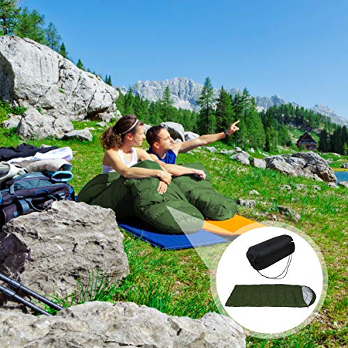 Saco de dormir para acampamento BESPORTBLE, quente, clima frio, impermeável, para adultos, crianças,