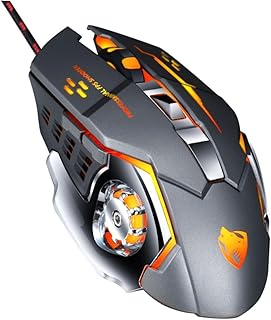 UKCOCO 1pc mechanical mouse desk top computer mouse for laptop wired Laptop Gaming Computer gaming mouses for laptops gaming mouse Computer Mouse USB wired mouse desktop button v6