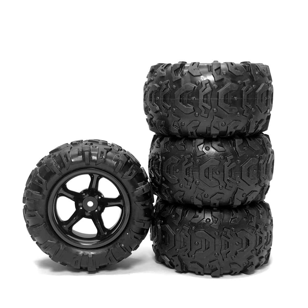 Pneu de Roue en Caoutchouc 4 PièCes pour 9300 9310 PXtoy 9300 9302 9303 9304 1/18 Accessoires de PièCes de Rechange de Voiture RC