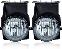 Vista 11 de G-PLUS Luces antiniebla para parachoques delantero con bombilla compatible con Jeep Grand Cherokee 2005 2006 2007 2008 2009 2010/compatible con Jeep