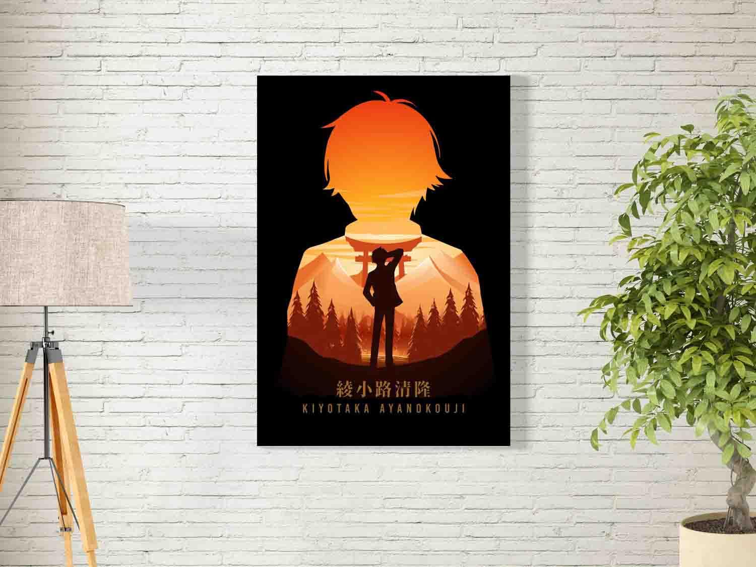 bpaKiyotaka Ayanokoji Wall Art For Decoration Easy To Hang, 55X35Cm, 1Pcs