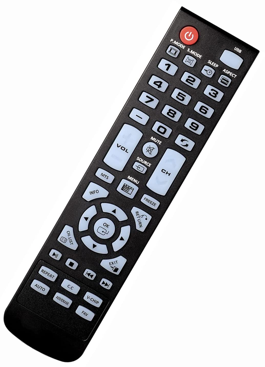 Element Tv Replacement Remote En-21645e Plx-4202 Plx-5002 HCDZ ...