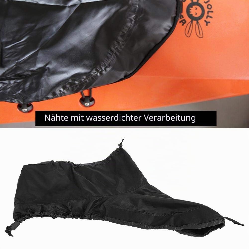 Kajak Spritzdecke - Premium Cockpit Cover, Kanu Schürze, Spritzschutz für Kayak, Wassersport Boot Zubehör