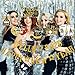 Gold Glitter Hello 2026 Happy New Year Banner 2026 New Years Eve Banner 2026 for Happy New Year Party 2026 Decorations