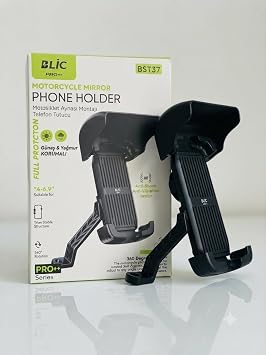 BLic PRO+ BST37 Motosiklet Ayna Montajl  Telefon Tutucu