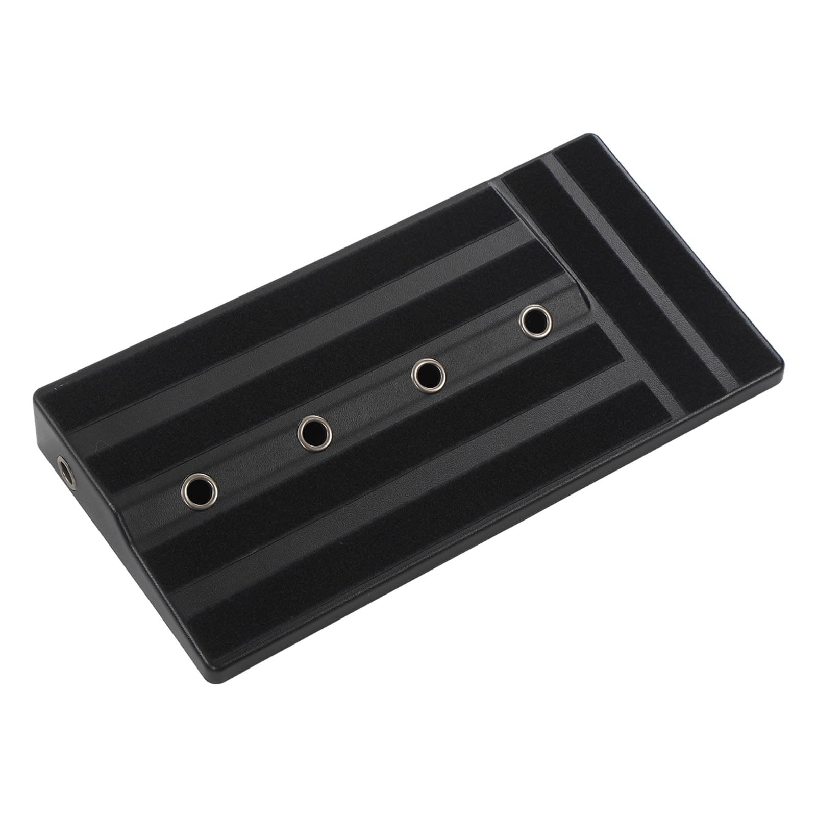 Gitarrenpedalboard mit Eingebautem Netzteil, Gitarreneffektpedalboard, Vernünftige Struktur, Netzteilraum, Professionelles Gitarrenpedalboard, Tragbares Pedalboard aus Aluminiumlegierung