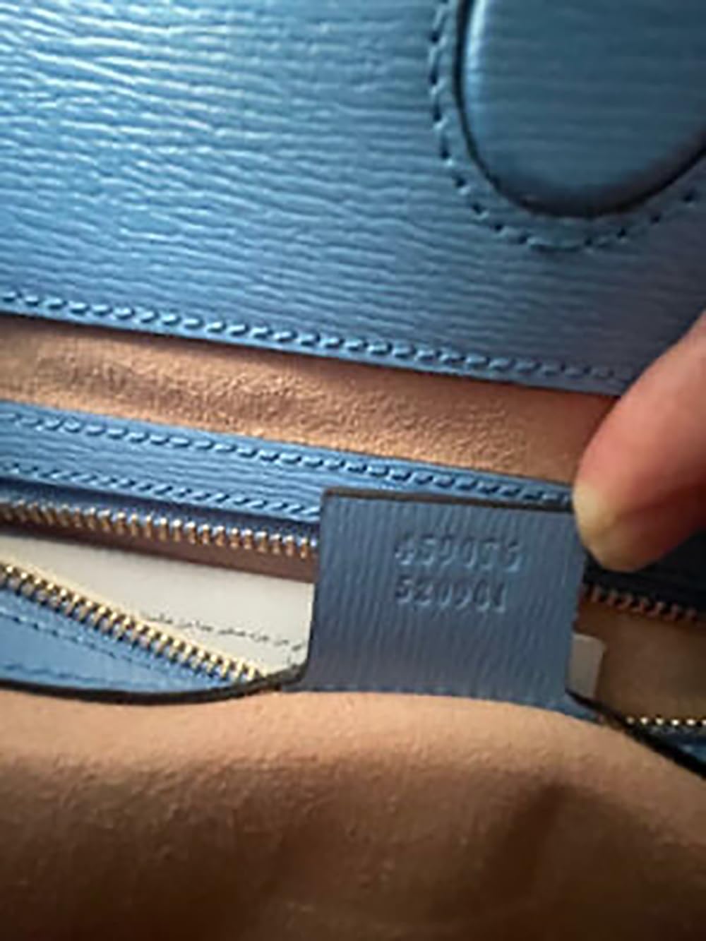 Gucci Flora Azure Shanghai Blue Large Floral Handbag Italy Bag Handbag Flower Bamboo New