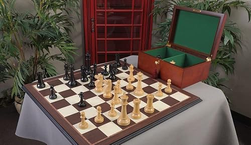 La combinación de ajedrez de la serie Fischer-Spassky de 6 pulgadas, caja y tabla