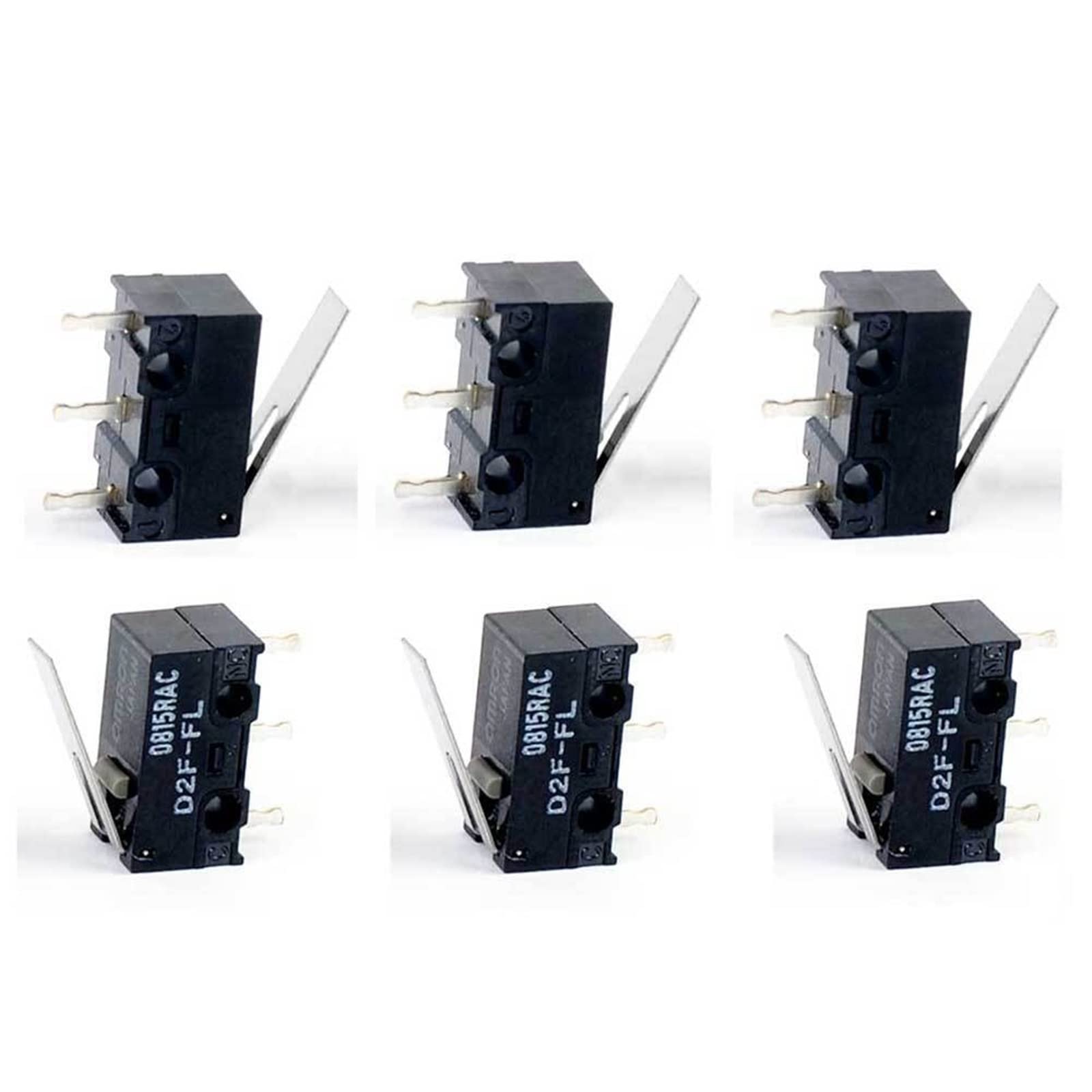 Micro-interrupteur de souris D2F-FL pour remplacer les boutons défectueux 2 pièces