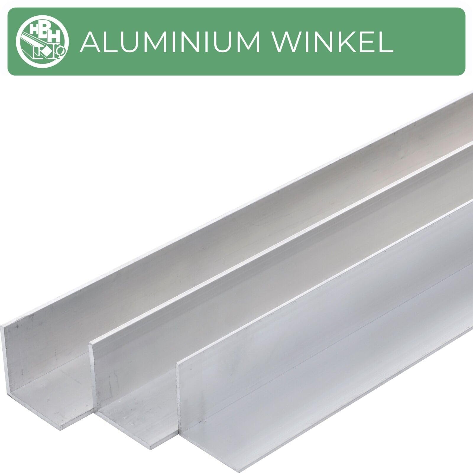 Alu Winkel Aluminium L-Profil Winkelprofil Winkelleiste Winkelschiene Aluprofil (1, 40x40; Länge: 1500mm; Wandstärke: 3)