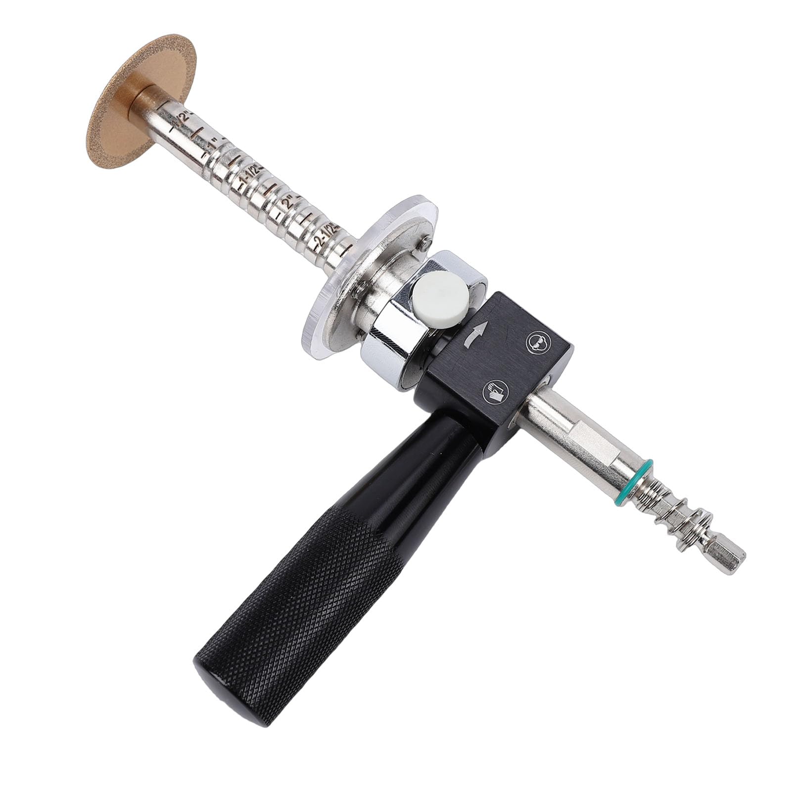 Aramox Coupe-tube Intérieur, Outil en Acier Inoxydable pour des Coupes Précises sur les Tuyaux en PVC de 0,24 à 4,13 Pouces, Idéal pour les Projets de Plomberie et de CVC