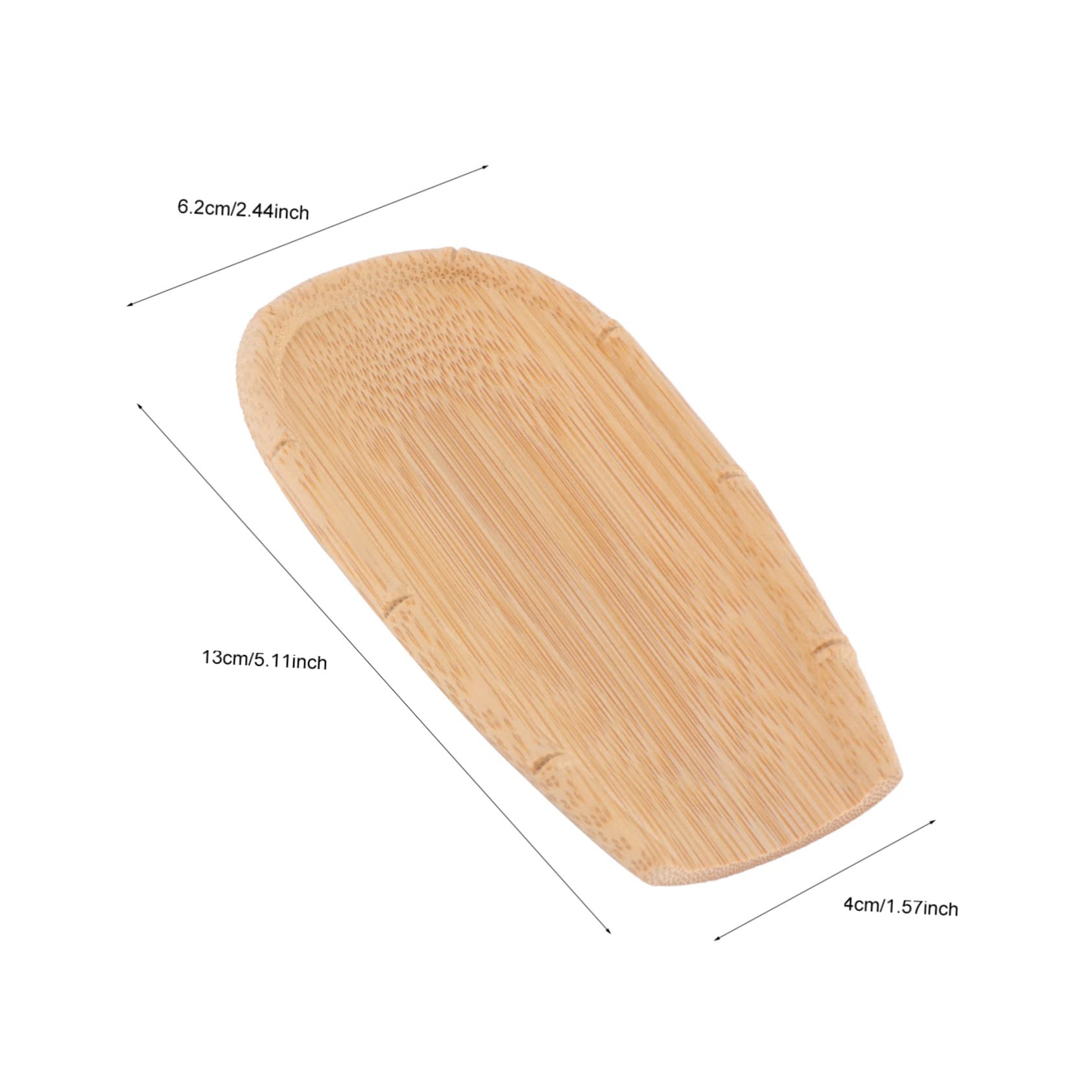 IMIKEYA Bamboo Tea Scoop Shovel Functional for Tea Leaves Flour Nuts Teaware Accessory