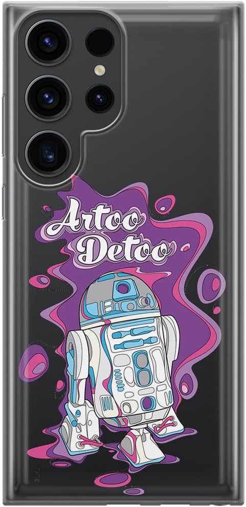 ERT GROUP Mobile Phone case for Samsung S23 Ultra Original and Officially Licensed Star Wars Pattern BB 8 006 optimally adapted to The Shape of The Mobile Phone, case Made of TPU