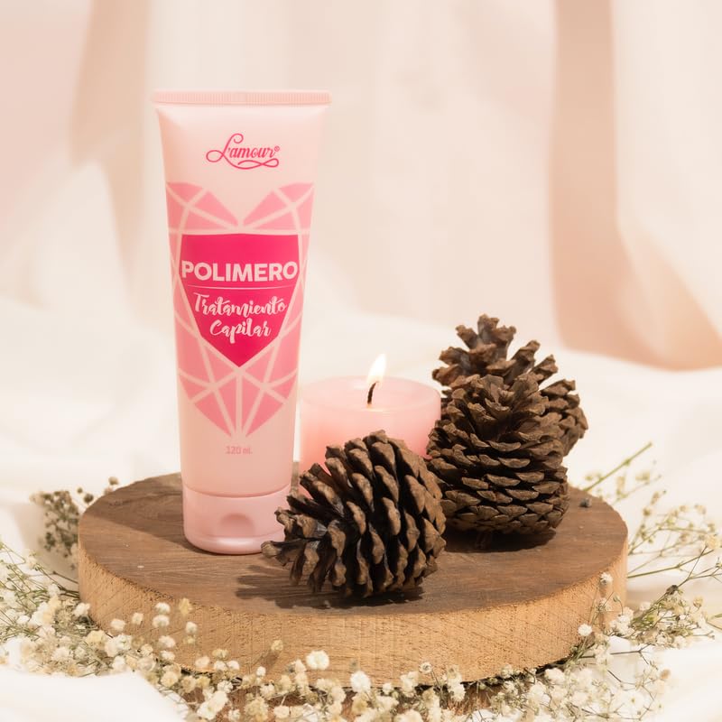 L'Amour - Advanced Polymer Hair Treatment - 4.05 Fl Oz Liquid - Intensive Deep Hydration & Consistent Frizz Control - Restores Radiant Shine, Improves Manageability & Strength for All Hair Types