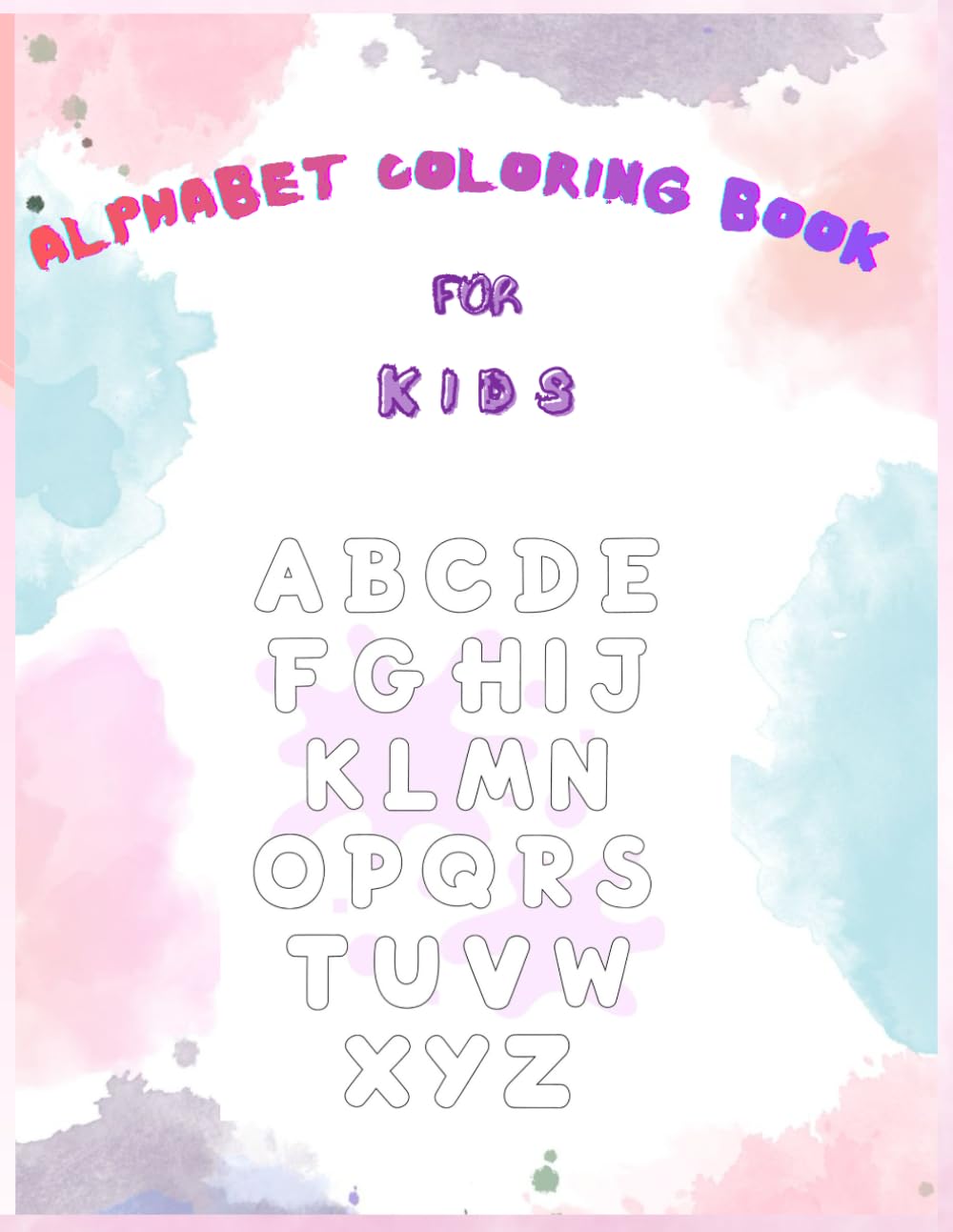 ALPHABET COLORING: WORD TRACING