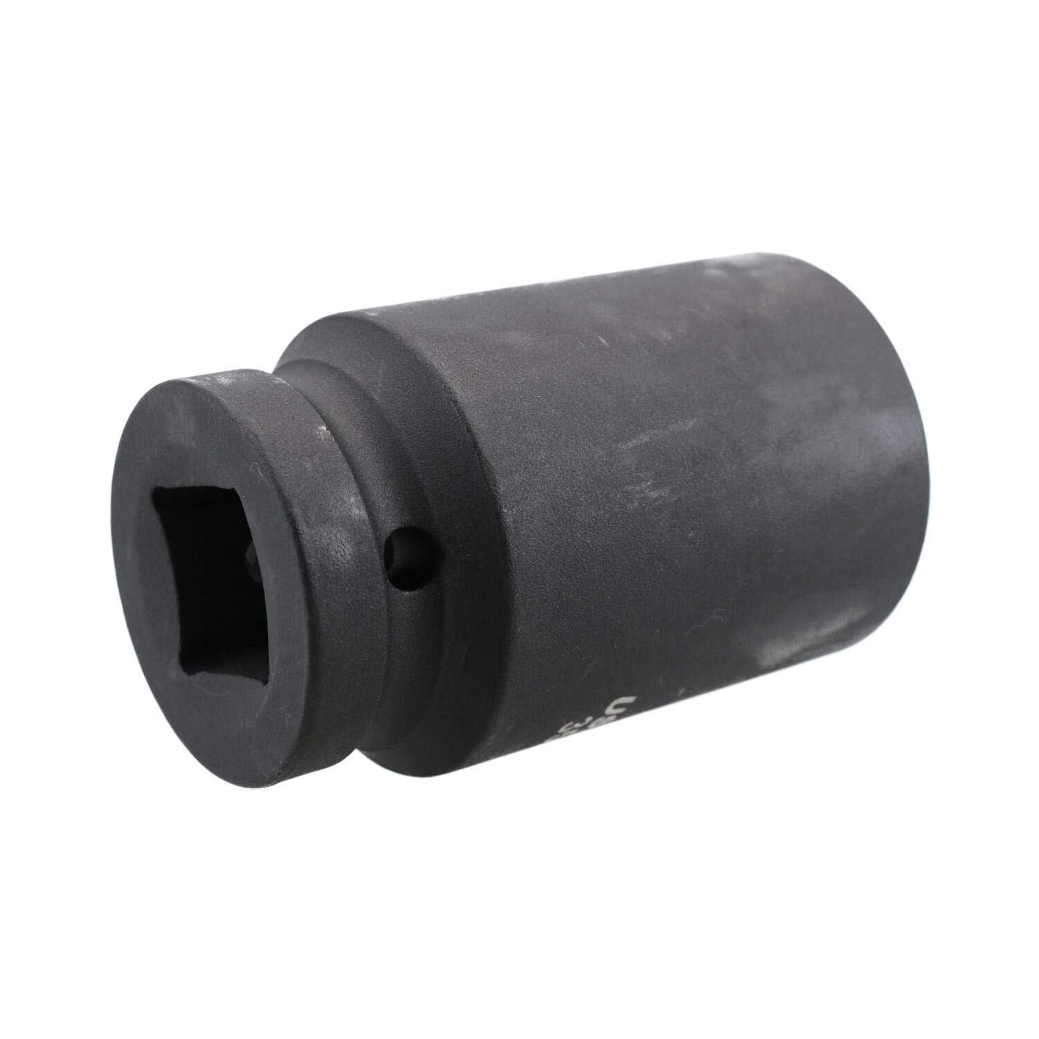 Llave de vaso hexagonal de acero al cromo vanadio de 6 puntos, de 3/4 pulgadas, de 35 mm de profundidad